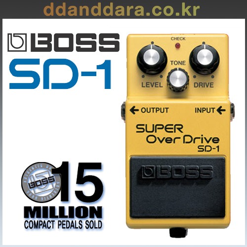 BOSS SD-1 SUPER Over Drive 보스 슈퍼 오버 드라이브 SD1