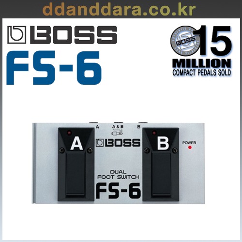 ★딴따라몰★빠른배송★ BOSS FS-6 Dual Foot Switch 보스 듀얼 풋 스위치 FS6 [정품]