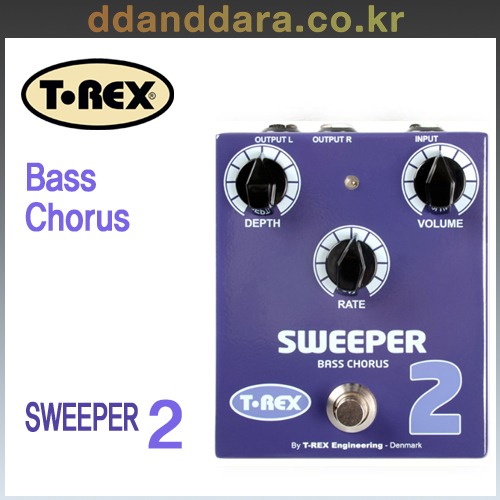★딴따라몰★빠른배송★ T-Rex Sweeper 2 티렉스 베이스 코러스 페달 Bass Chorus [정품]