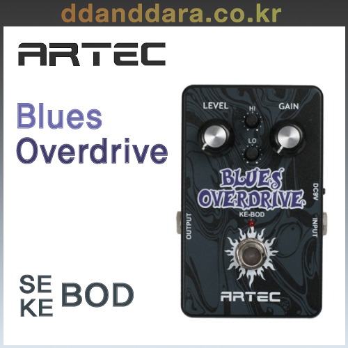 ★딴따라몰★정말빠른배송★Artec KE-BOD Blues Overdrive 블루스 오버 드라이브 KEBOD [정품+사은품]