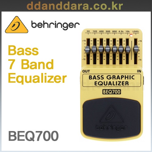 ★딴따라몰★빠른배송★ Behringer BEQ700 BASS Equalizer 베이스 그래픽 이퀄라이저 BEQ-700 [정품]