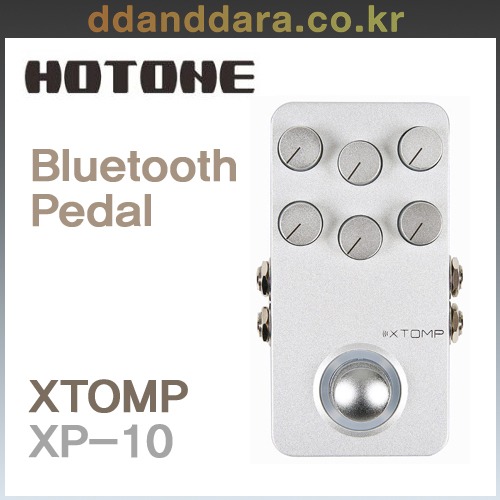 ★딴따라몰★빠른배송★ HOTONE XTOMP Bluetooth Pedal 초소형 블루투스 멀티이펙터 (XP-10) [정품]