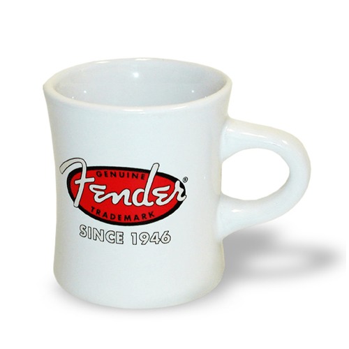 ★딴따라몰★정말빠른배송★ Fender Genuine Trademark Diner Mug 펜더 머그컵