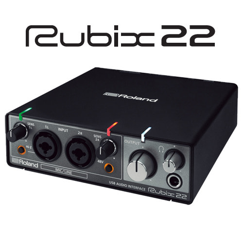 ★딴따라몰★정말빠른배송★ ROLAND Rubix22 USB Audio Interface Rubix-22 [정품]
