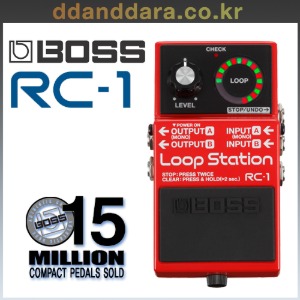 ★딴따라몰★빠른배송★ BOSS RC-1 신형 루프스테이션 Loop Station RC1 RC-3 RC3 [정품]