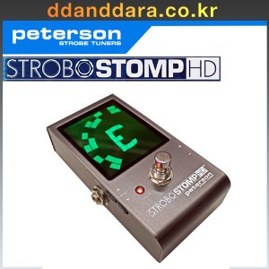 ★딴따라몰★빠른배송★ Peterson StroboStomp HD Compact pedal strobe tuner 피터슨 스트로보 HD 스톰박스형 스트로보 튜너 [정품]