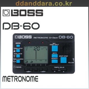 ★딴따라몰★빠른배송★ BOSS DB-60 Dr.beat Metronome 핸드타입 매트로놈 닥터비트 DB60 [정품]