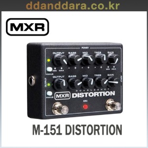 ★딴따라몰★정말빠른배송★ MXR M-151 Doubleshot Distortion 디스토션 이펙터 M151  [정품+사은품]