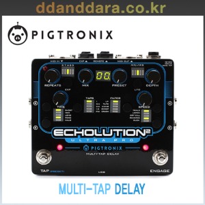 ★딴따라몰★재고확인후구매★ Pigtronix Echolution2 Ultra Pro / MultTap Delay (E2U) [정품]