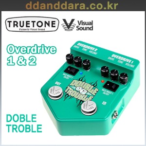 ★딴따라몰★빠른배송★ [True Tone] 구 Visual sound - V2 Double Trouble Overdrive x 2 [정품]