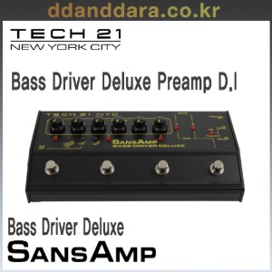 ★딴따라몰★빠른무료배송★ Tech21 SansAmp Bass Driver Deluxe 프리앰프 다이렉트박스 [정품]