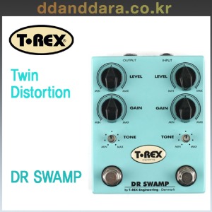 ★딴따라몰★빠른배송★ T-Rex Dr Swamp 티렉스 트윈 디스토션(신형) Distortion [정품]