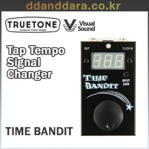 ★딴따라몰★빠른배송★ [True Tone] 구 Visual sound - Time Bandit 타임 벤디트, 탭 템포 시그널 전환 페달 [정품]