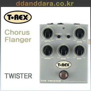 ★딴따라몰★빠른배송★ T-Rex Twister 코러스/플랜져 듀얼페달 Chorus Flanger [정품]
