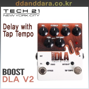 ★딴따라몰★빠른배송★ Tech21 - Boost D.L.A. with Tap Tempo- Version 2 [정품]