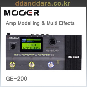 ★딴따라몰★빠른배송★ Mooer Audio GE-200 무어오디오 멀티 이펙터 GE200 [정품]
