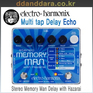 ★딴따라몰★빠른배송★ EHX Electro Harmonix Stereo Memory Man with Hazarai 스테레오 메모리맨 딜레이 하자라이 [정품]