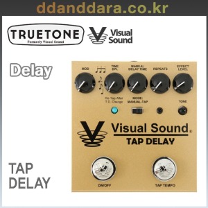 ★딴따라몰★빠른배송★ [True Tone] 구 Visual sound - V3 - Single Tap Delay 싱글 텝 딜레이 [정품]
