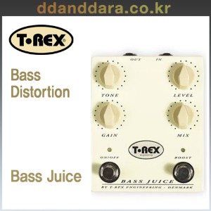 ★딴따라몰★빠른배송★ T-Rex Bass Juice 베이스 디스토션 페달 Bass Distortion [정품]