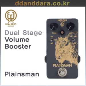 ★딴따라몰★빠른배송★ Walrus Audio 이펙터 Plainsman Dual Stage Volume Booster [정품]