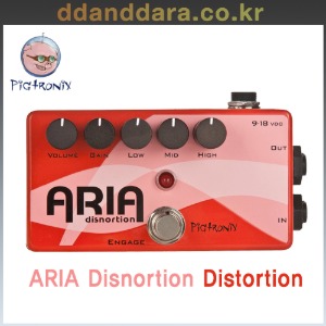 ★딴따라몰★빠른배송★ Pigtronix ARIA Disnortion 디스토션 Distortion [정품]