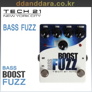 ★딴따라몰★정말빠른무료배송★ Tech21 Boost Bass Fuzz (부스트 베이스 퍼즈) [정품+사은품]