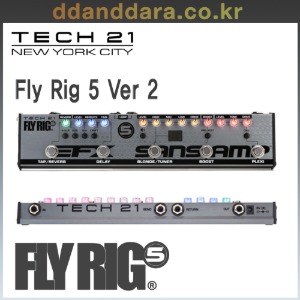 ★딴따라몰★빠른무료배송★ Tech21 FLY RIG 5 (V2) 아날로그 멀티이펙터 FLYRIG5 Ver 2 [정품]