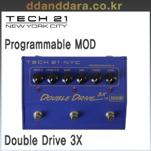 ★딴따라몰★빠른무료배송★ Tech21 Double Drive 3X Programmable MOD 더블드라이브 폭넓은 사운드 [정품]