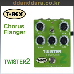 ★딴따라몰★빠른배송★ T-Rex Twister II 코러스/플랜져 듀얼 Chorus Flanger [정품]