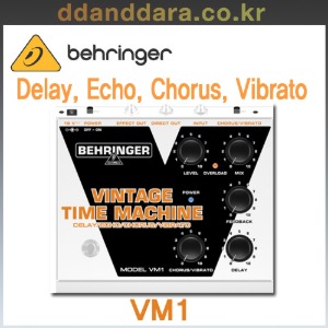 ★딴따라몰★빠른배송★ Behringer VM1 Vintage Time Machine Analog Delay Echo Chorus Vibrato 딜레이 에코 코러스 비브라토 VM-1 [정품]