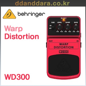 ★딴따라몰★빠른배송★ Behringer WD300 Wart Distortion 와프 디스토션 WD-300 [정품]