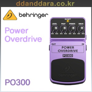 ★딴따라몰★빠른배송★ Behringer PO300 Power Overdrive 파워 오버드라이브 PO-300 [정품]