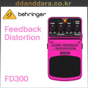 ★딴따라몰★빠른배송★ Behringer FD300 Ultra Feedback/Distortion 피드백/디스토션 FD-300 [정품]