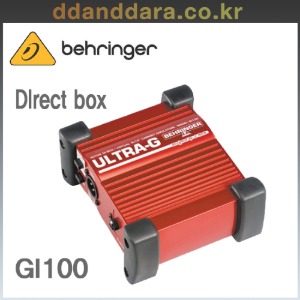 ★딴따라몰★빠른배송★ Behringer GI100 Direct Box D.I 다이렉트 박스 GI-100 [정품]