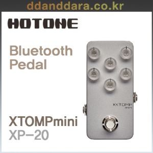 ★딴따라몰★빠른배송★ HOTONE XTOMP MINI Bluetooth Pedal 초소형 블루투스 멀티이펙터 (XP-20) [정품]
