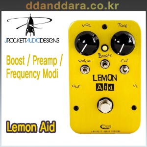 ★딴따라몰★빠른배송★ Rockett Pedal Lemon AID Boost/Preamp 부스터/프리앰프/프리퀀시 모디파이어 페달 [정품]
