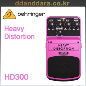★딴따라몰★빠른배송★ Behringer HD300 HEAVY DISTORTION 헤비 디스토션 HD-300 [정품]