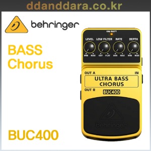 ★딴따라몰★빠른배송★ Behringer BUC400 Ultra BASS Chorus 베이스 코러스 이펙트 페달 BUC-400 [정품]