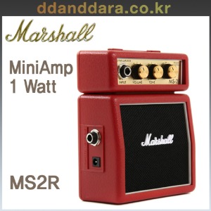 ★딴따라몰★ Marshall Micro Amp MS-2R 마샬 휴대용 미니앰프 MS2R Mini amp [정품]