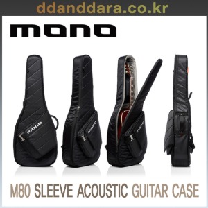 ★딴따라몰★빠른배송★ MONO M80 SLEEVE ACOUSTIC Guitar Case (Jet Black) 모노 슬리브 어쿠스틱 가방 [정품]