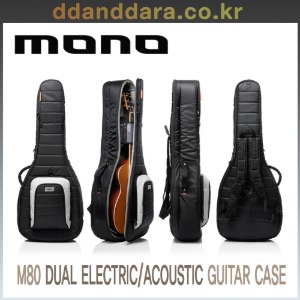 ★딴따라몰★빠른배송★ MONO M80 DUAL ELECTRIC/ACOUSTIC Guitar Case 모노 일렉트릭/어쿠스틱 듀얼 기타 가방 [정품]