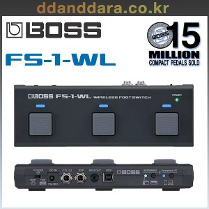 ★빠른배송★딴따라몰★ BOSS FS-1-WL 와이어레스 풋 스위치 Boss Wireless Footswitch FS1WL