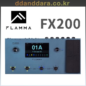★딴따라몰★ Flamma FX200  GRAY 플라마 모델링 멀티 이펙터 FX-200