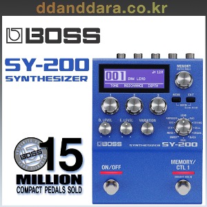 BOSS SY200 Synthesizer 보스 신디사이저 SY-200 기타베이스이펙터 [정품]