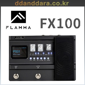 ★딴따라몰★ Flamma FX100 플라마 모델링 멀티 이펙터 FX-100