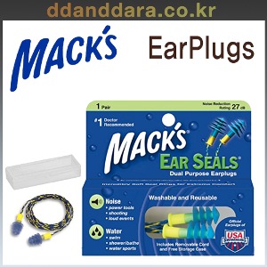 ★딴따라몰★정말빠른배송★ MACK&#039;S Ear Seals® Dual Purpose Ear Plugs 이어플러그
