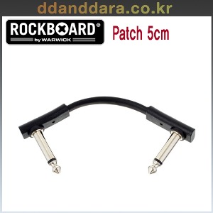 ★딴따라몰★빠른배송★ RockBoard Flat Patch 5cm Black 이펙터 플랫 패치 케이블