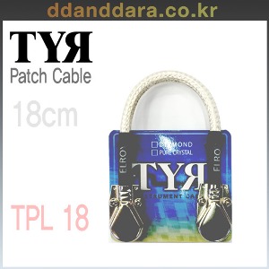 ★딴따라몰★정말빠른배송★ TYR TPH18  SILVER Patch Cable 18cm 은 패치 케이블 TPH-18 [정품+사은품]