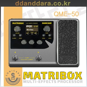 ★딴따라몰★빠른배송★ Sonicake Matribox 메트리박스 (QME-50) 기타 멀티이펙터 프로세서