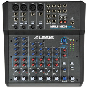 ★딴따라몰★정말빠른배송★ 대박할인 ALESIS MM8USBFX 레코딩 믹서 MultiMix 8 USB FX mixer [정품]